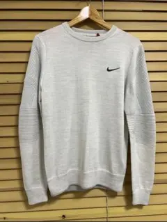 ナイキ ゴルフ タイガー ウッズ ニット セーター ニット ナイキ タイガーウッズ メンズ ゴルフ ニットセーター 毛 黒 L