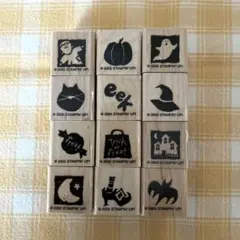 STAMPIN'UP! Bitty Boos Too スタンプ 12個セット