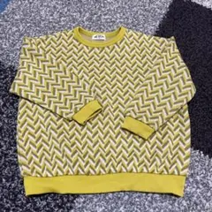 去年人気商品　即完売品　MAKE YOUR DAY ジグザグニット 長袖　120