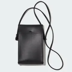 UNIQLO レザータッチミニツールショルダーバッグ