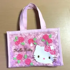 미사용 상태좋음 2010年 산리오 쿠지 トートバッグ ハローキティ キティ