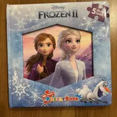 アナ雪　英語絵本　知育玩具　しかけ絵本　アナと雪の女王　パズル