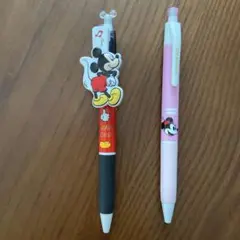 三菱　ユニボール　ディズニー2本