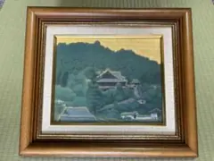 小薗保典 日枝神社 大スギ 絵 絵画 風景画 日本画 - メルカリ