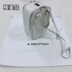 極美品♡A VACATION日本製HAPPY KEY2レザー本革ショルダーバッグ