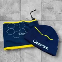 Liberta ネックウォーマー ニット帽 セット サッカー