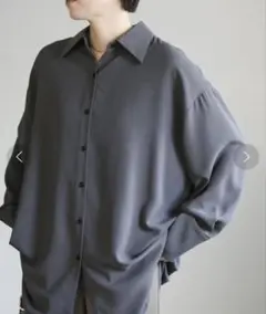 【完売品】select MOCA シルキータッチオーバーシャツ