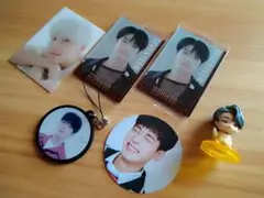 SEVENTEEN ウヌ (シール&トレカ&キーホルダー&フィギュアセット)