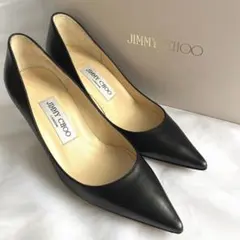 JIMMYCHOO ジミーチュウ レザー パンプス ポインテッドトゥ 21㎝のサムネイル