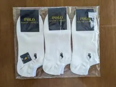 POLO RALPH LAUREN【未開封】 鹿の子 スニーカーソックス 3足組のサムネイル