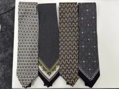 【豪華7本】ヴェルサーチ ネクタイ まとめ売り メドゥーサ バロック柄 シルク