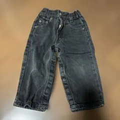 ブラックデニムパンツ 子供用　リーバイス 24m ヴィンテージのサムネイル
