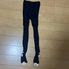 ネイビー リボン付き レギンス　105