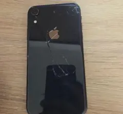 ジャンク iPhone XR 64GB ブラック SIMフリー バッテリー85%