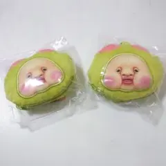 こびとづかん カラビナ付きミニフェイスポーチ スモモノウチ2点セット