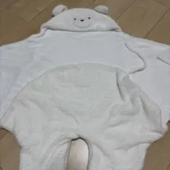 GELATOPIQUE クマのフード付きおくるみ　ジェラピケおくるみ