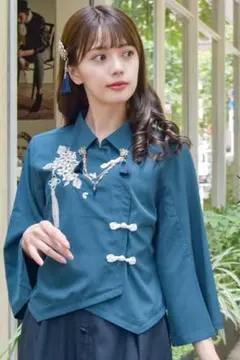 チャイナブラウス