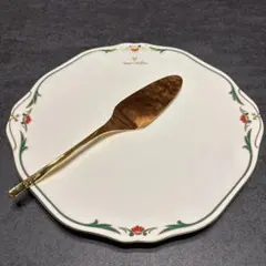 【未使用】マリオ・ヴァレンティーノ ケーキ皿 & ケーキサーバー セット