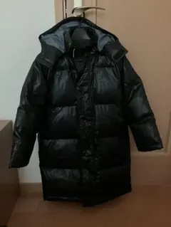 PUMA フード付き ベンチコート 130 ブラック