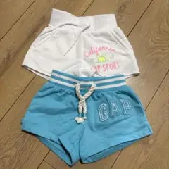 GAP 半ズボン 2点セット (110cm)