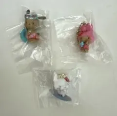 【新品・未使用】サンリオ アロハスイングコレクション ３個セット
