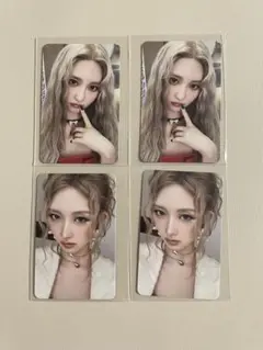 IVE Secret ガウル トレカ 4枚セット