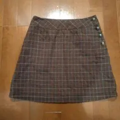 Burberry チェック柄 ミニスカートのサムネイル