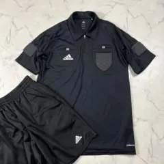 adidas 審判用ユニフォーム上下セット JFAワッペン付 - メルカリ
