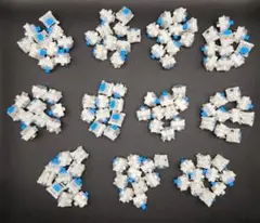 青軸　110個　未使用　OUTEMU製　3ピン　キースイッチ（1台分+α）