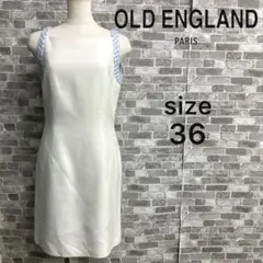 OLD ENGLAND ノースリーブワンピース サイズ36 日本製のサムネイル
