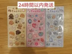 【文具女子博2025】BGM きゅるるんシール　3枚セット