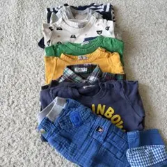 DOUBLE.B カットソーなど9点セット 90cm