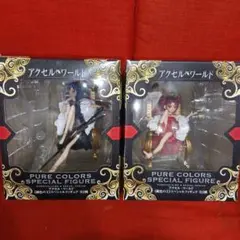 未開封　アクセルワールド　純色の王　フィギュア2体セット　黒雪姫・上月由仁子