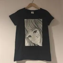 X-girl × 楳図かずお コラボ Tシャツ 黒 Mサイズのサムネイル