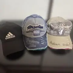 キャップ 3点セット adidas