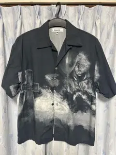 SALUTE プリント半袖シャツ　M