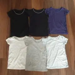 ユニクロ　コットン肌着　6枚セット　100cm