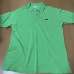 ships別注Lacoste グリーン系 ポロシャツ　サイズ4