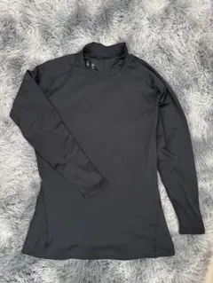 Under Armour ColdGear ブラック長袖シャツ LG