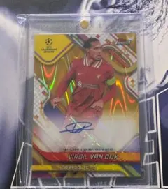Virgil Van Dijk ファンダイク 直筆サインカード 50シリ