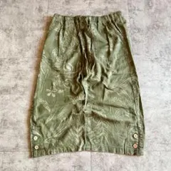 archive Wide Half Pants Buggy Y2k 総柄 丈長