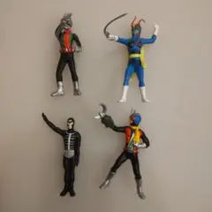 HG仮面ライダー ストロンガー＆デルザー軍団5点セット - メルカリ