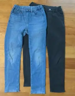 UNIQLO ボトムス 130cm デニム　ヒートテック