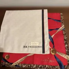 TRUSSARDI 幾何学模様 ハンカチ2枚セット