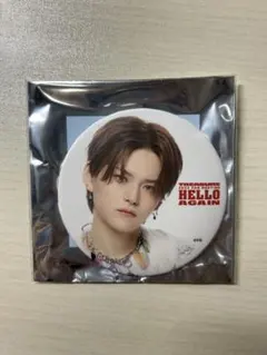 treasure ヨシ 缶バッジ HELLOAGAIN