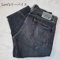 LEVI’S 日本製 ブラック 黒 エンジニア－ド W31 リーバイス