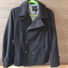 RAGEBLUE ブラック ウールピーコート