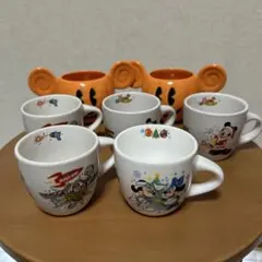 東京ディズニーランド 20周年記念マグカップ 入り7個点セット