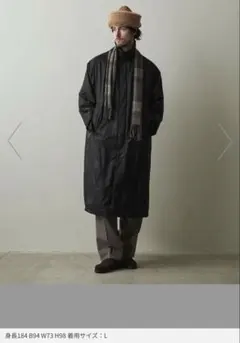 バルマカーンコート ステンカラーコート