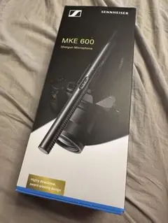 SENNHEISER（ゼンハイザー） MKE600 ショットガンマイク 正規品 - メルカリ